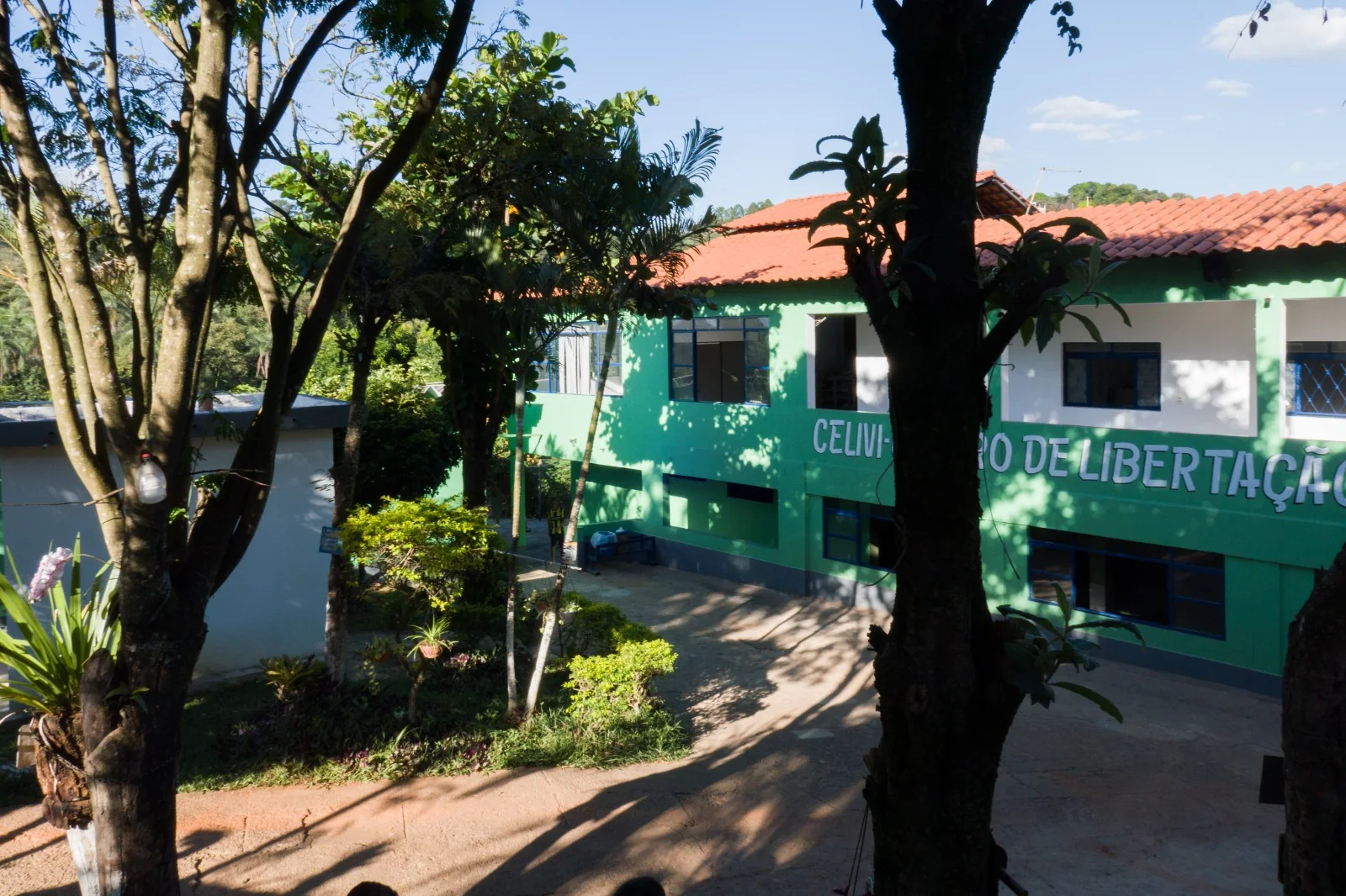 Vista interna da sede